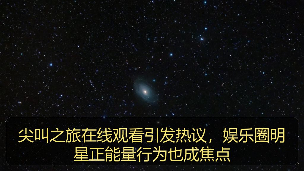 尖叫之旅在线观看引发热议，娱乐圈明星正能量行为也成焦点