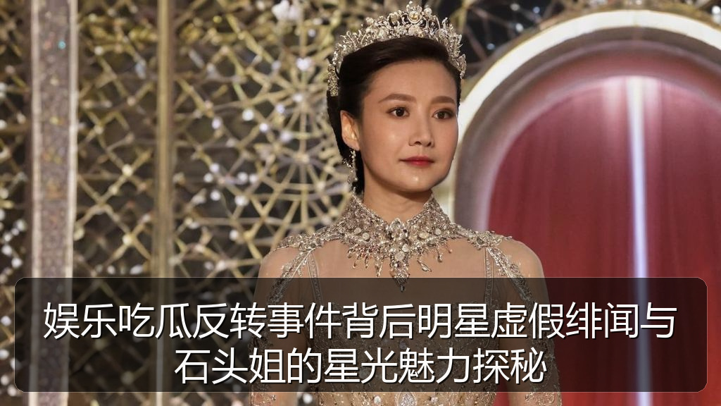 娱乐吃瓜反转事件背后明星虚假绯闻与石头姐的星光魅力探秘