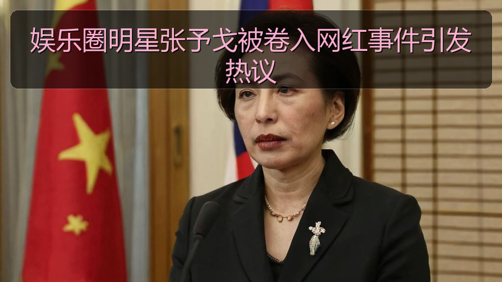 娱乐圈明星张予戈被卷入网红事件引发热议