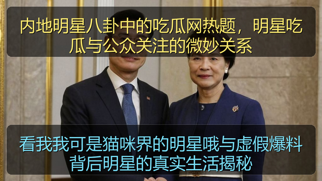 内地明星八卦中的吃瓜网热题，明星吃瓜与公众关注的微妙关系