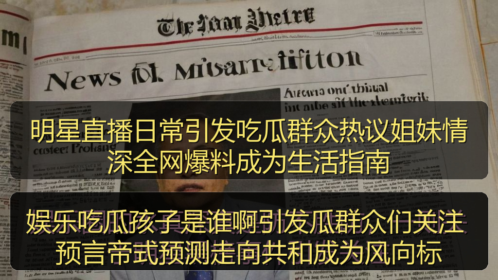 娱乐吃瓜孩子是谁啊引发瓜群众们关注 预言帝式预测走向共和成为风向标