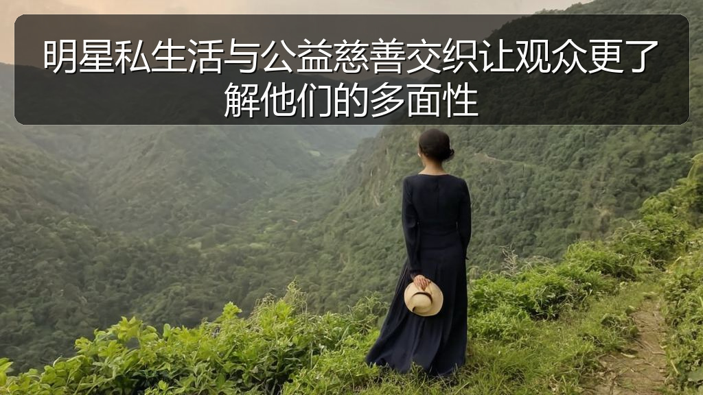 明星私生活与公益慈善交织让观众更了解他们的多面性