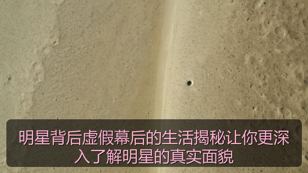 明星背后虚假幕后的生活揭秘让你更深入了解明星的真实面貌